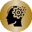 card 1 icon brain gear Gradient